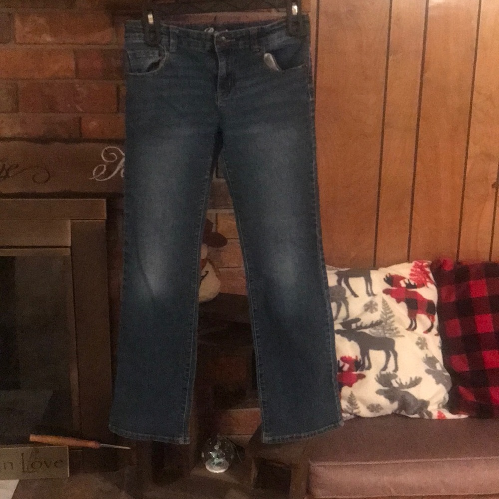 Girls Crazy 8 bootcut jeans size 14
